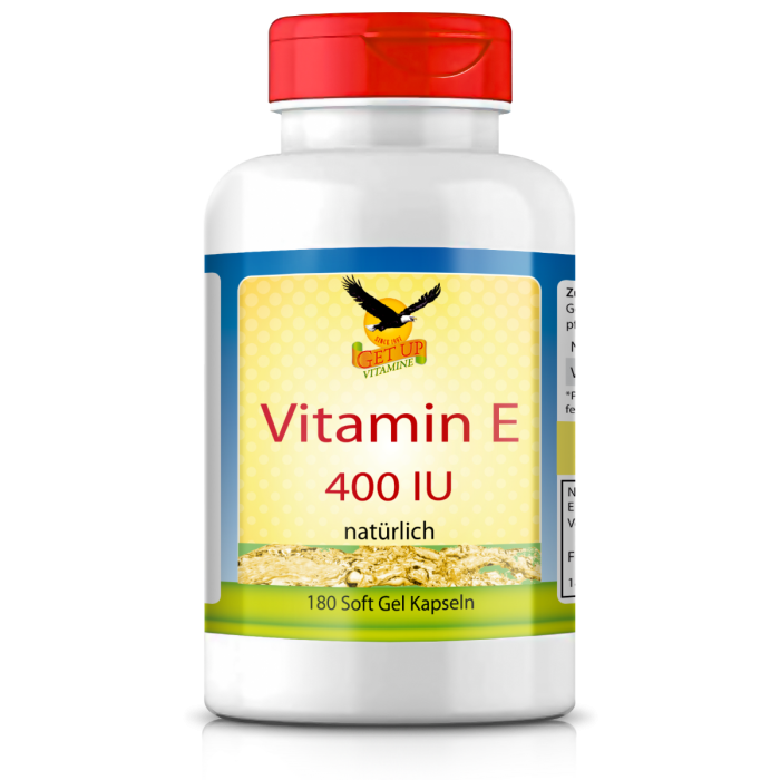 Vitamin E 400 I.E. von GetUP hier bestellen Vitamin E 400 I.E. von GetUP hier bestellen