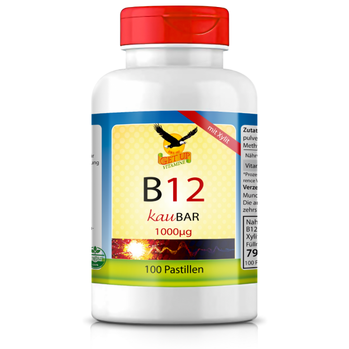 Vitamin B12 Lutschpastille von Getup hier bestellen Vitamin B12 Lutschpastille von Getup hier bestellen