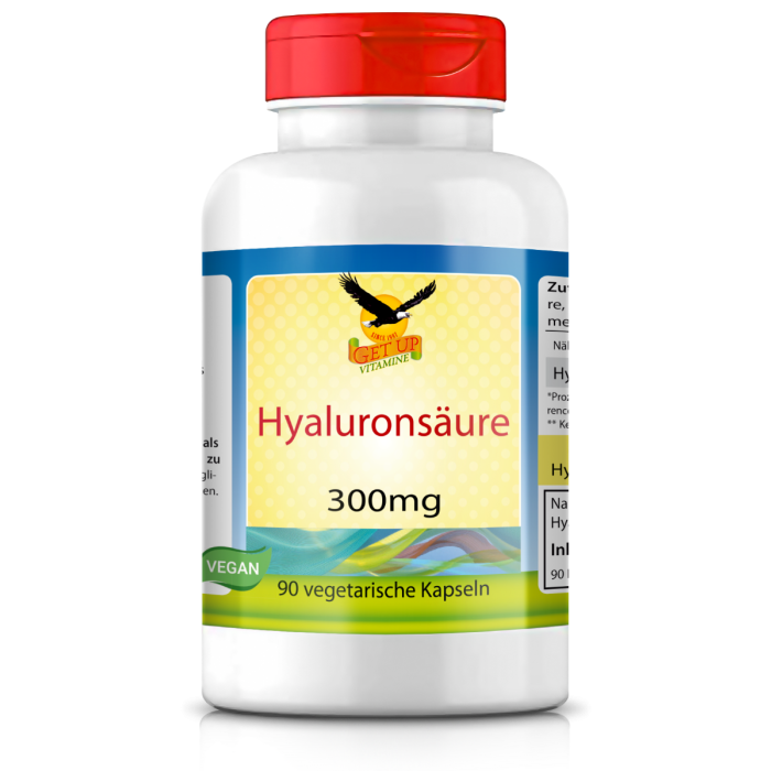 Hyaluronsäure 300mg von GetUP hier bestellen Hyaluronsäure 300mg von GetUP hier bestellen