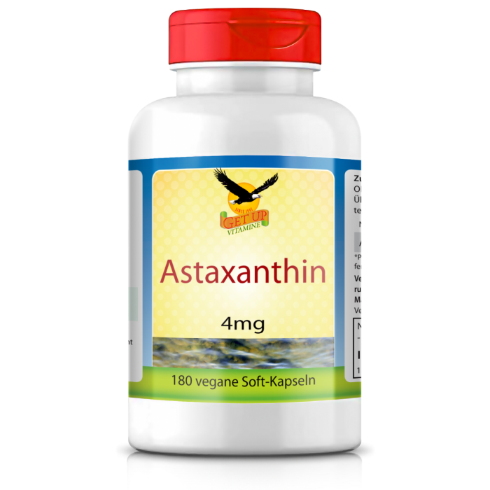 Astaxanthin 4 mg vegan hier bestellen Astaxanthin 4 mg vegan hier bestellen