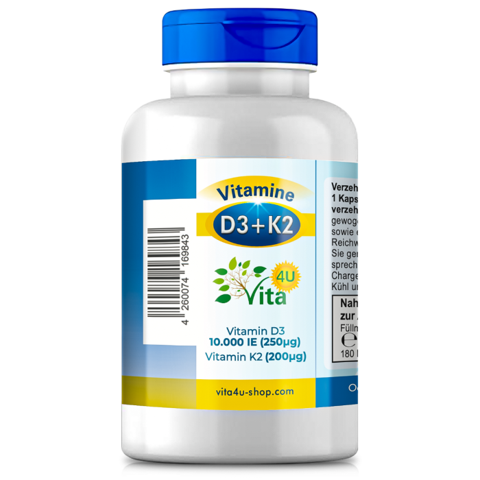 Vitamin D3 10000IE + K2 Kombinationskapsel Vitamin D3 10000IE + K2 Kombinationskapsel
