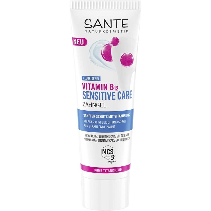 Sante SENSITIVE CARE Vitamin B12 Zahngel, 75ml Sante SENSITIVE CARE Vitamin B12 Zahngel, 75ml
