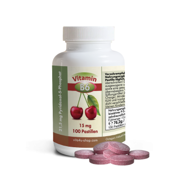 Vitamin B6 Kirschpastillen
