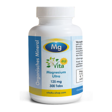 Magnesiumbisglycinat Tabletten mit 125mg Magnesium