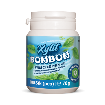 Birkenzucker Xylit Bonbon Frische Minze bestellen, 100 Stk