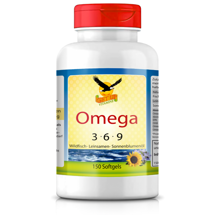 Omega 3-6-9 Kapseln von GetUP hier bestellen