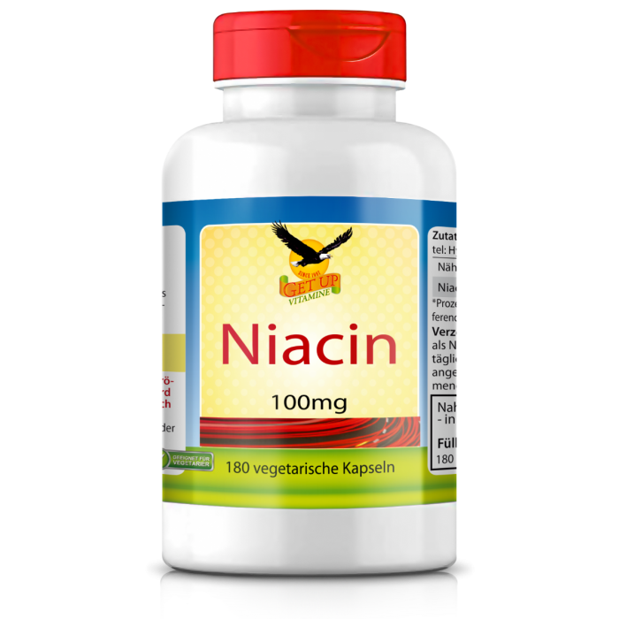 Vitamin B3 Niacin 100mg von GetUP hier bestellen