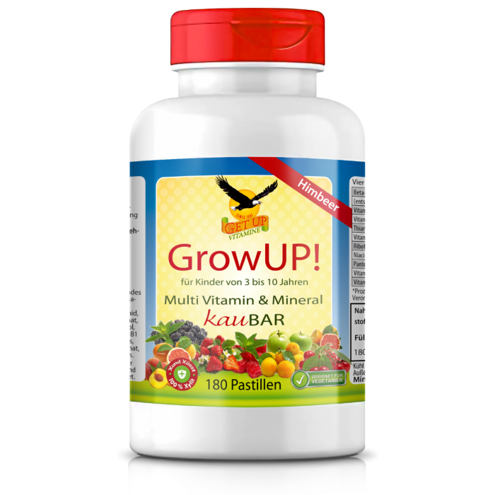 GrowUP Kindervitamine von GetUP