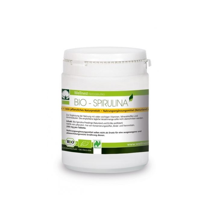 Bio Spirulina Algen 500g (1250 Presslinge)