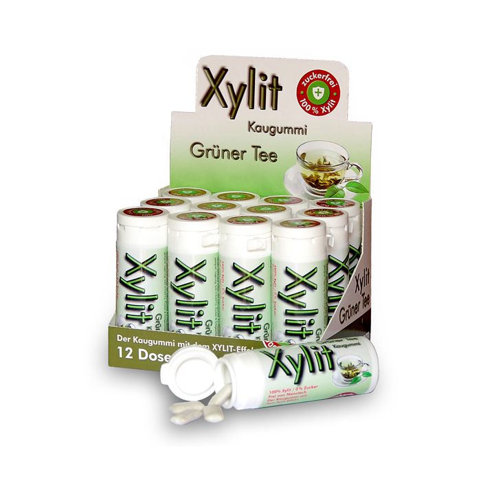 Xylit Kaugummi Grüner Tee - 100% Xylit