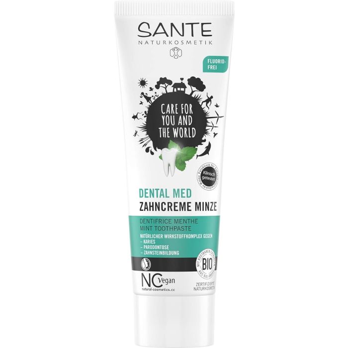 SANTE Naturkosmetik Dental Med Zahncreme Minze, 75 ml