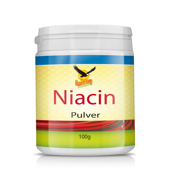 Vitamin B3 Niacin 100g Pulver von GetUP hier bestellen