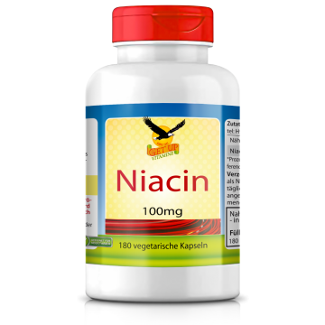 Commandez de la vitamine B3 niacine 100 mg auprès de GetUP ici