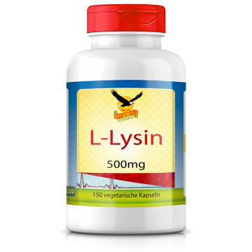 Commandez ici les gélules de L-lysine 180 x 500 mg