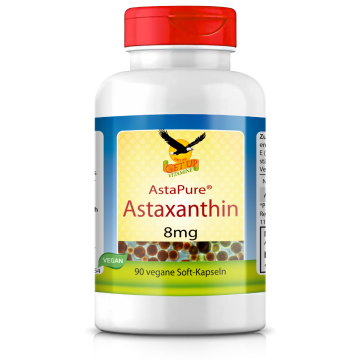 Commandez de l'astaxanthine 8 mg végétalienne ici