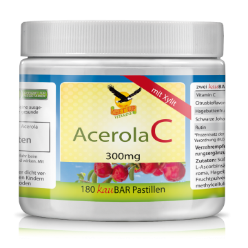 Commandez ici l'Acérola Vitamine C 300