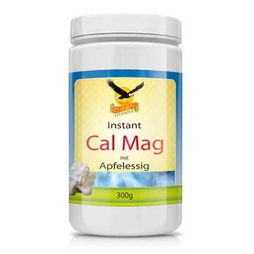 Cal-Mag poudre instantanée calcium-magnésium, boîte de 300g