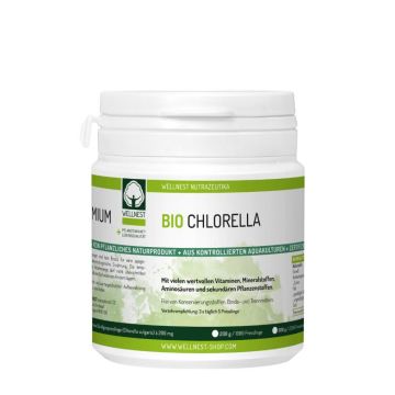 Chlorelle Bio 500g (2500 pastilles de Chlorelle)