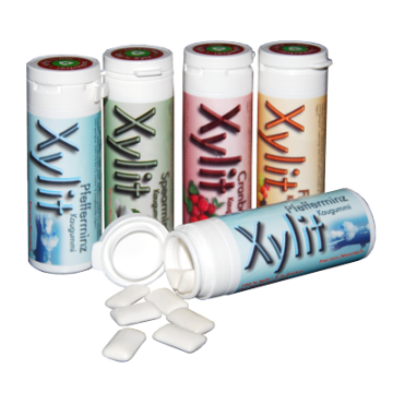 Commandez un super paquet de tests de chewing-gum au xylitol