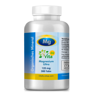 Magnesium 125mg als Glycinat
