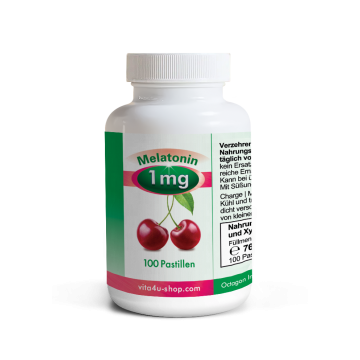 Melatonin 1 mg Kirsch Lutschpastille kaufen