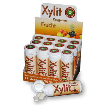 True® | Zimtzuckerfreier Kaugummi | Zimt-Kaugummi | Zimt-Kaugummi-Box - 6 X 21 Gr